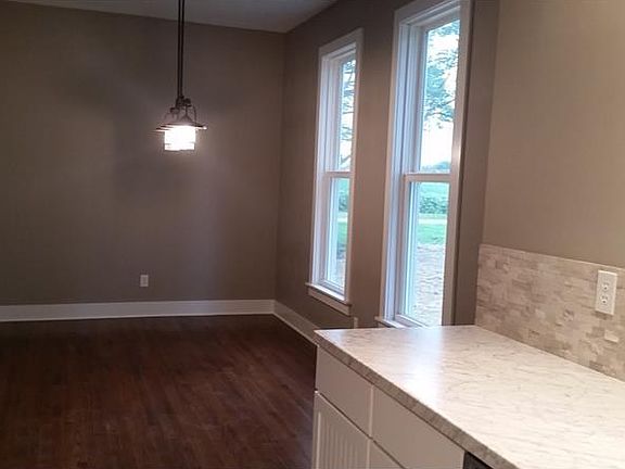 Dining Room. Kitchen looks into dining area