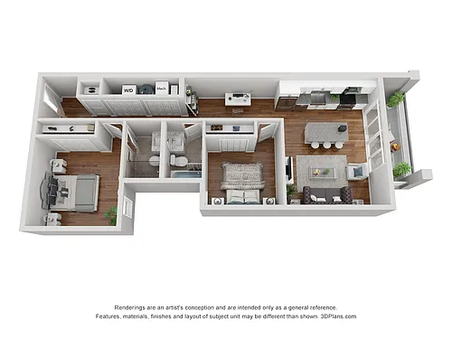 Floor plan B7