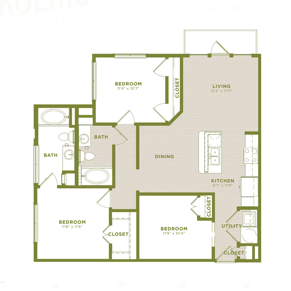 Floor plan C1
