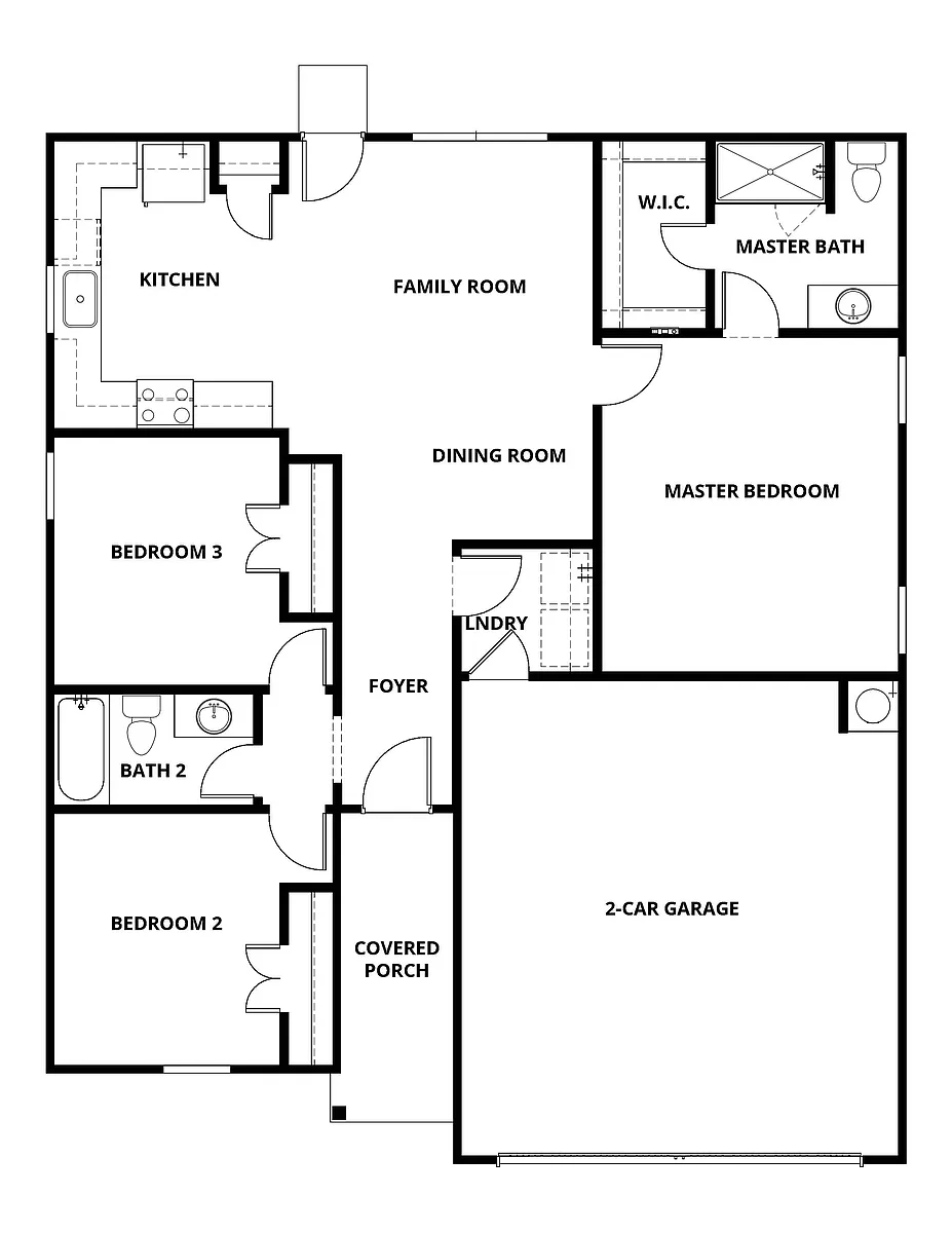 Floor plan Conroe