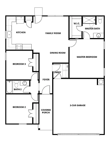 Floor plan Conroe