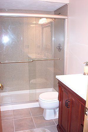 Remodeled master bathroom