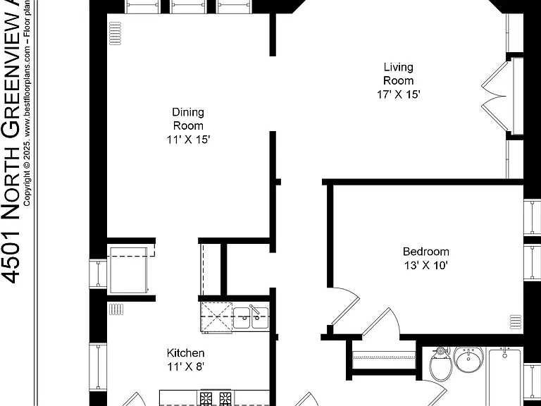 4507 1/2 N Greenview Ave #2W — Photo 5