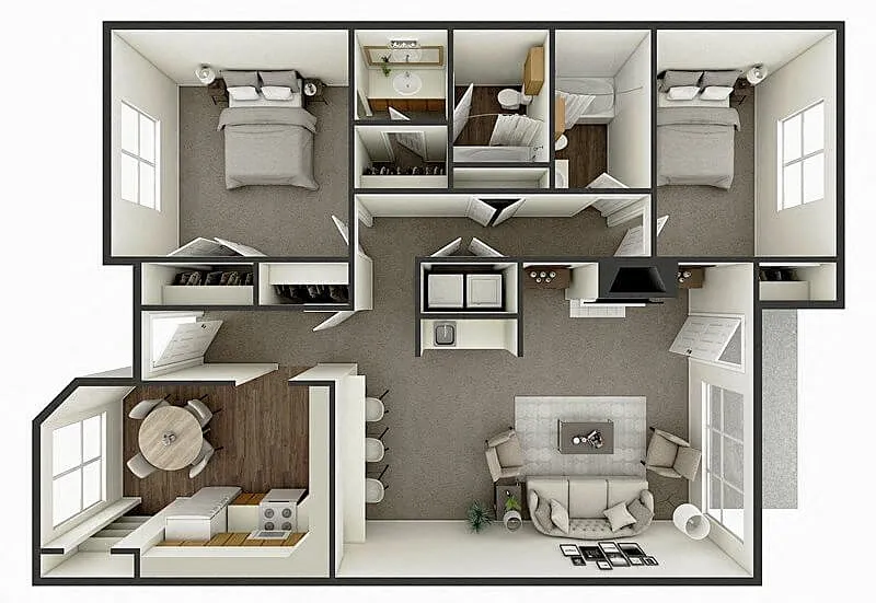 Floor plan The Sycamore