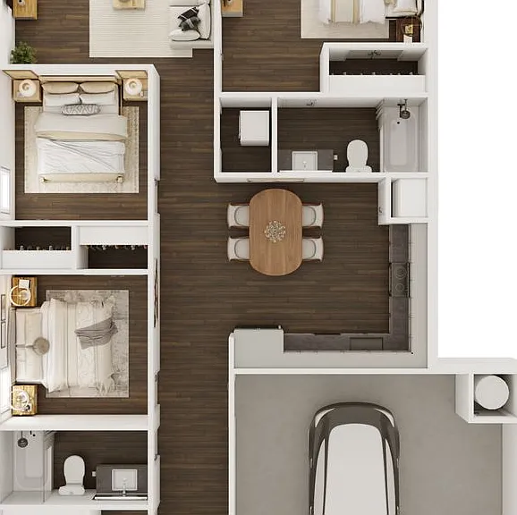 Now Leasing: 2,3, & 4-Bedroom Duplexes at Woodward Park with Attached GarageApply Today! — Photo 24