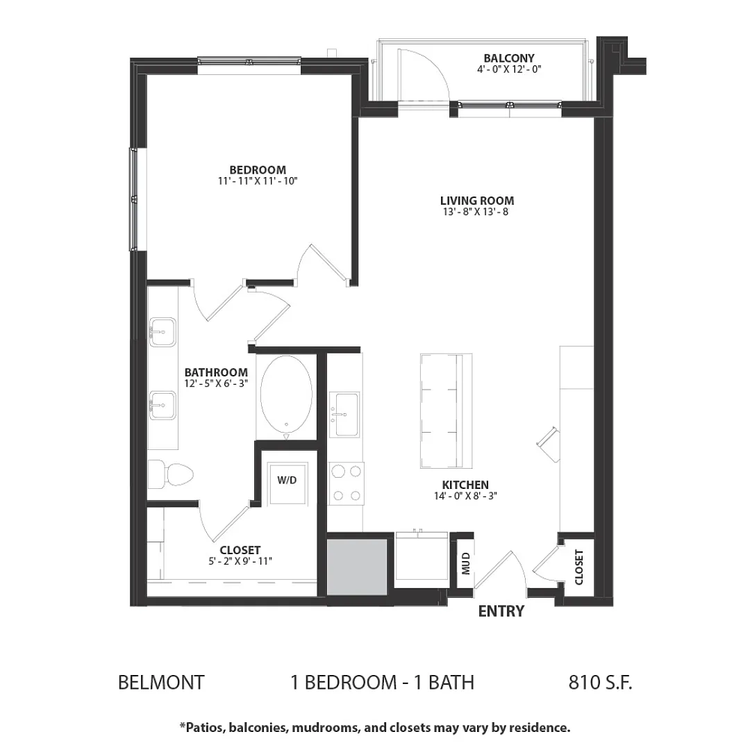 Floor plan Belmont