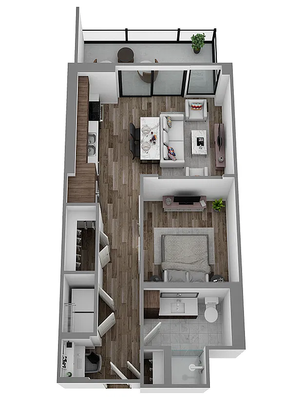 Floor plan B