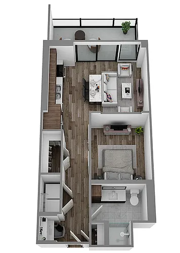 Floor plan B