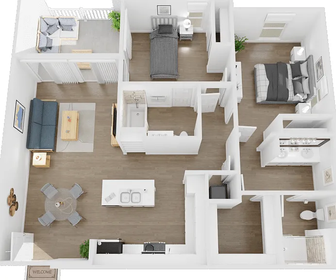 Venice Salita Floorplan Diagram