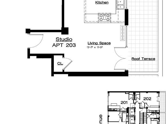 2nd image of 203 E 121st St APT 203