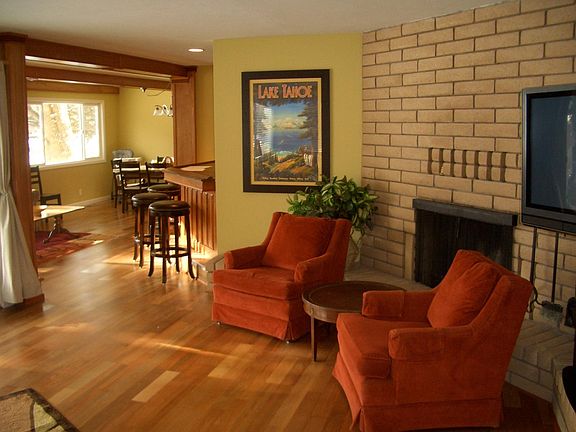 Main living room (does not show fireplace insert currently installed)