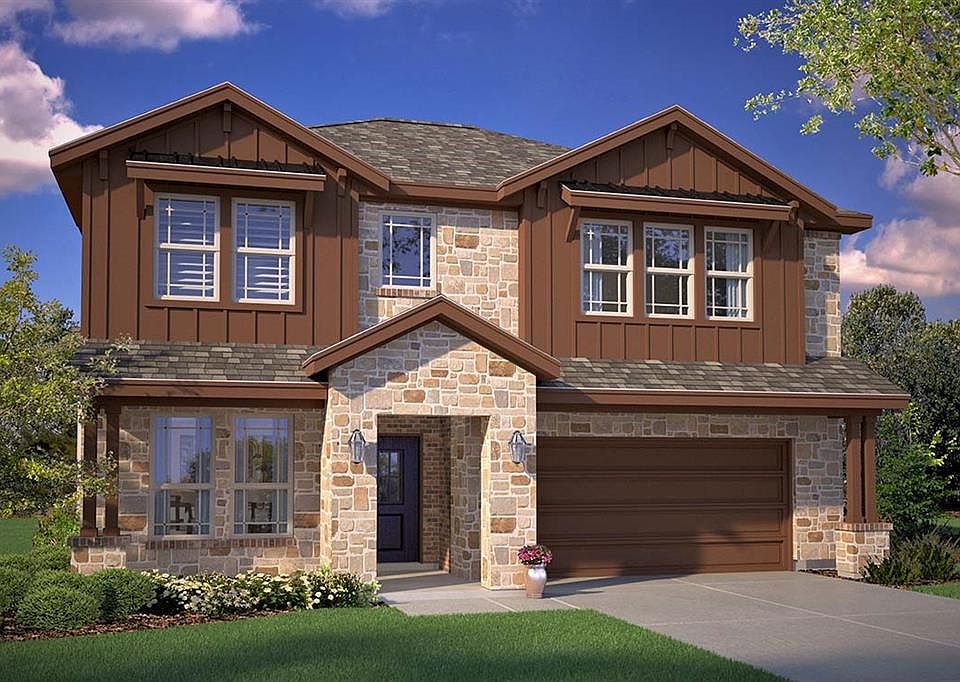 D.R. Horton's Sun Valley Floorplan Elevation L. Photos shown here may not depict the specified home & features included are for illustration purposes only