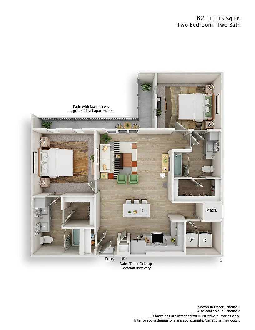 Floor plan B2