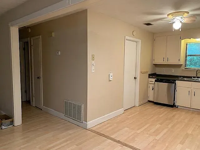 Kitchen and Hallway