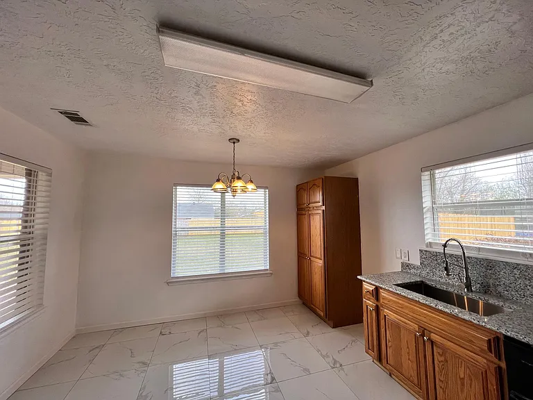 Kitchen and dining room