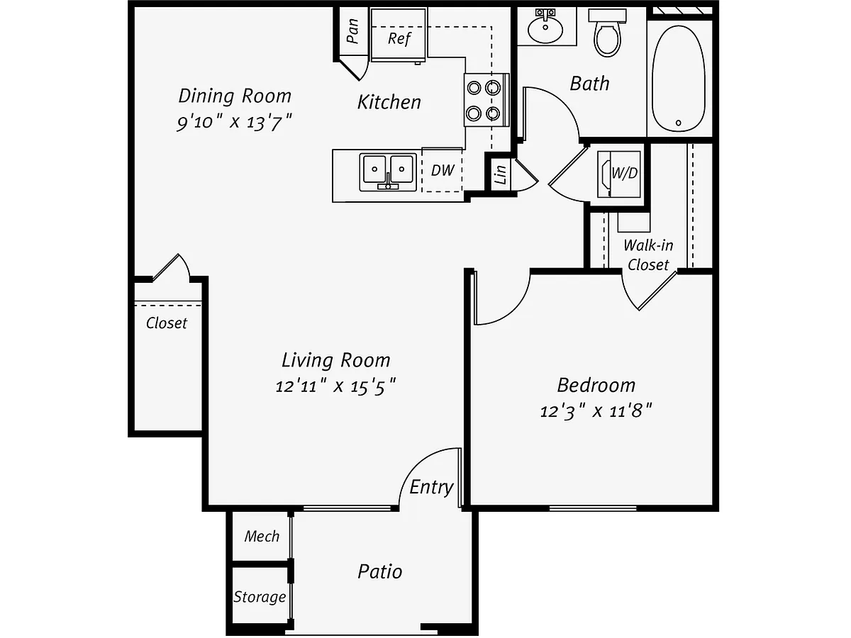 Floor plan A1