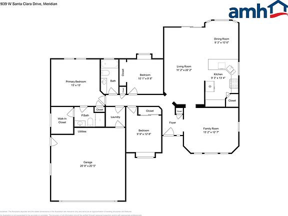 2nd image of 2839 W Santa Clara Dr
