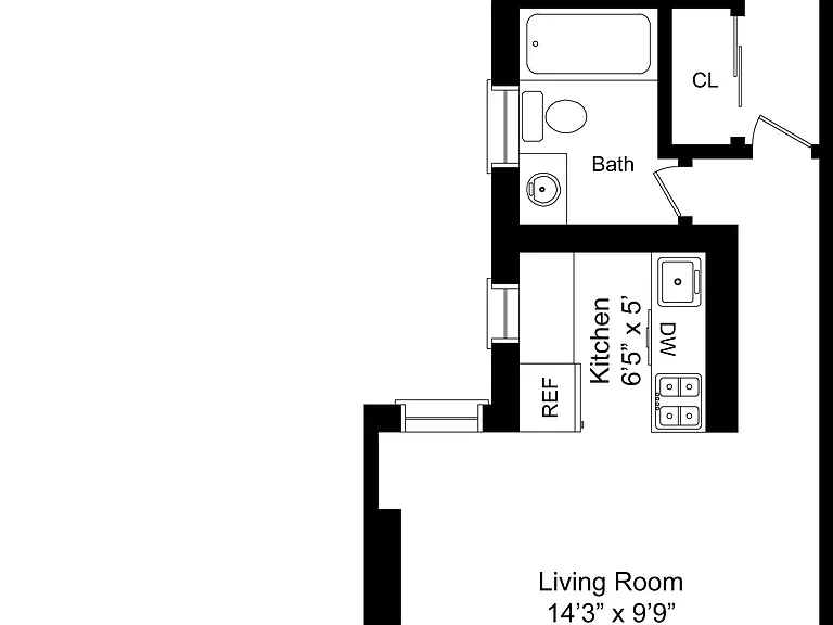 348 W 56th St #5B — Photo 2