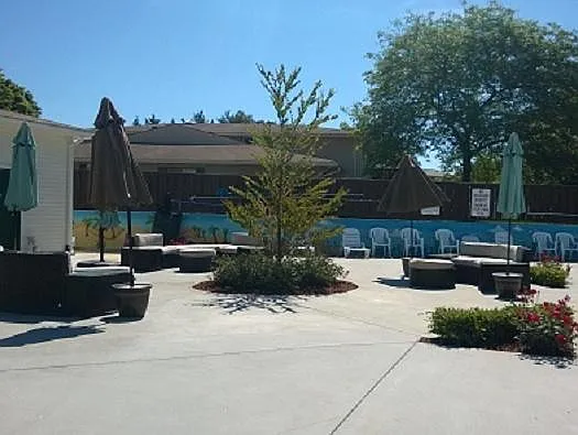 Pool deck