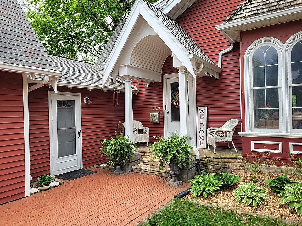 Front door.