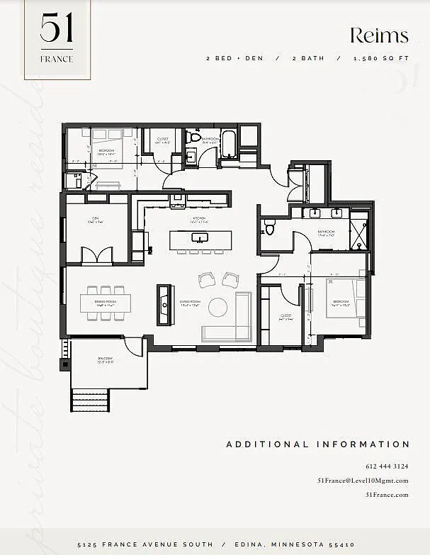 Floor plan Reims