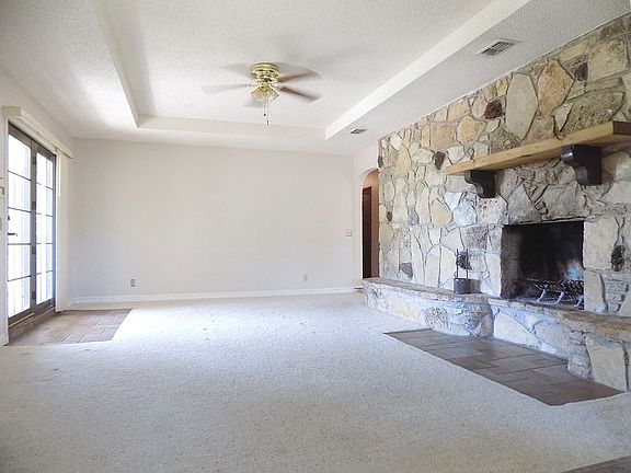 Wood-Burning Fireplace