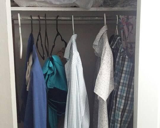 Closet attached with room