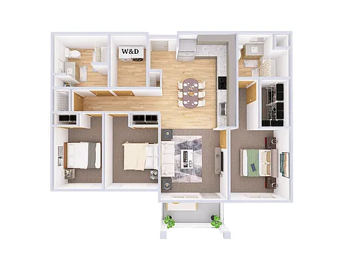 Floor plan Glacier