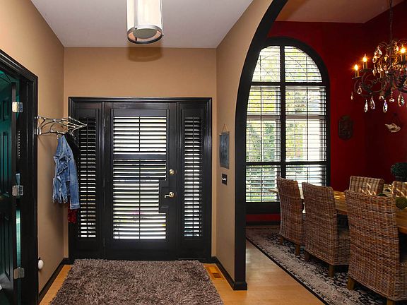 Foyer/Dining--Cust. Shutters