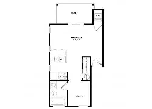 Floor plan Studio