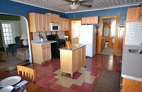 Lots of cabinets and character