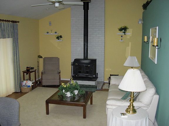 Den w/Wood Burning Stove
