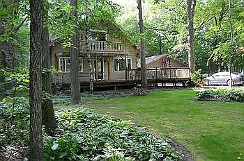 View of the front yard