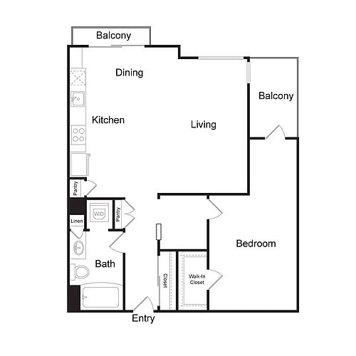 Floor plan A13