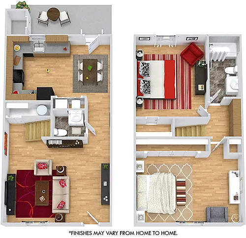 Floor plan Biltmore Townhouse