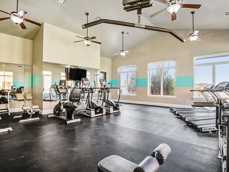Expansive Fitness Center