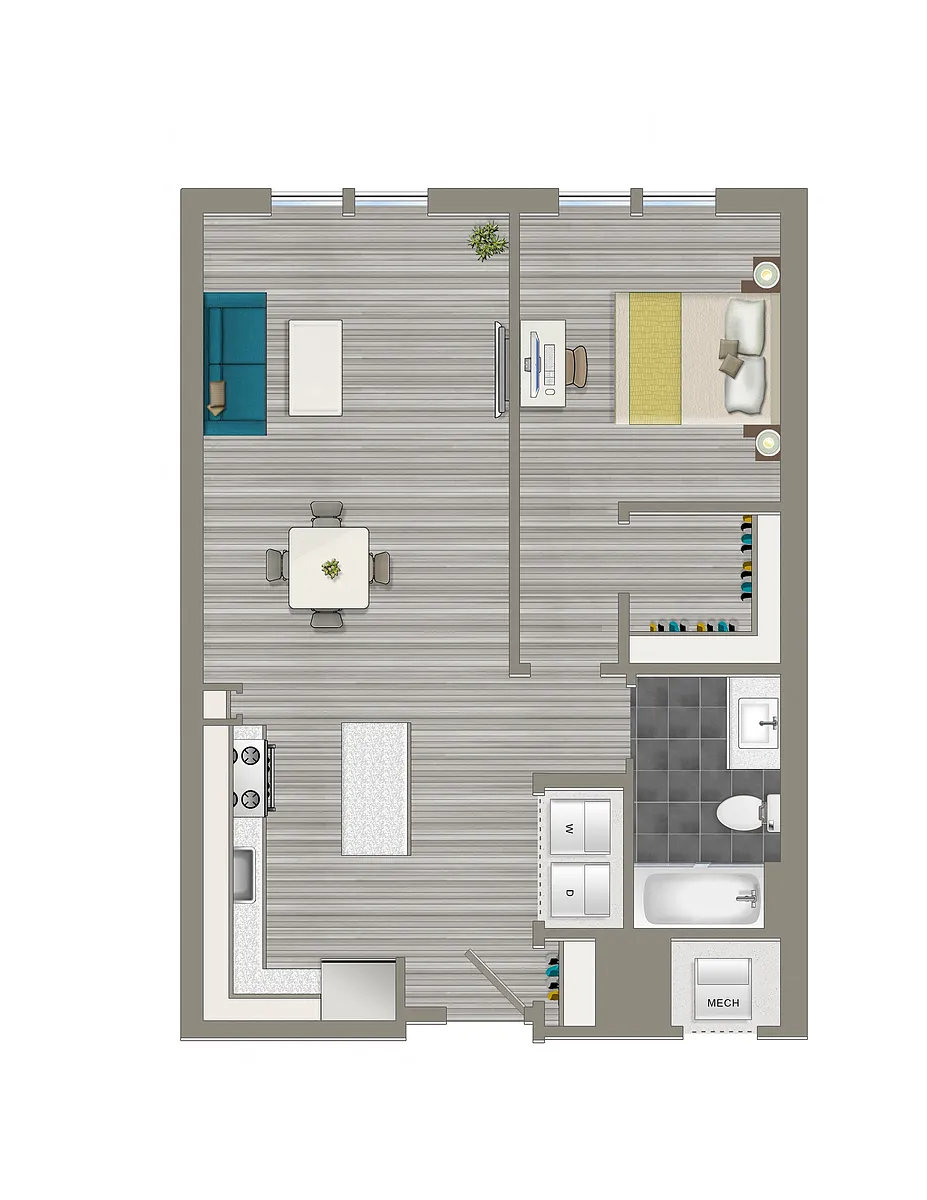Floor plan 1-G