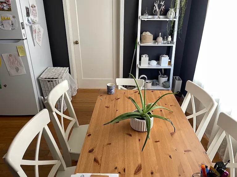 Dining area off of kitchen