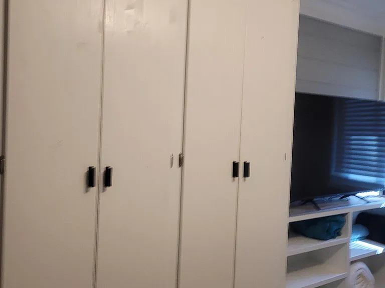 More closet/storage in Master