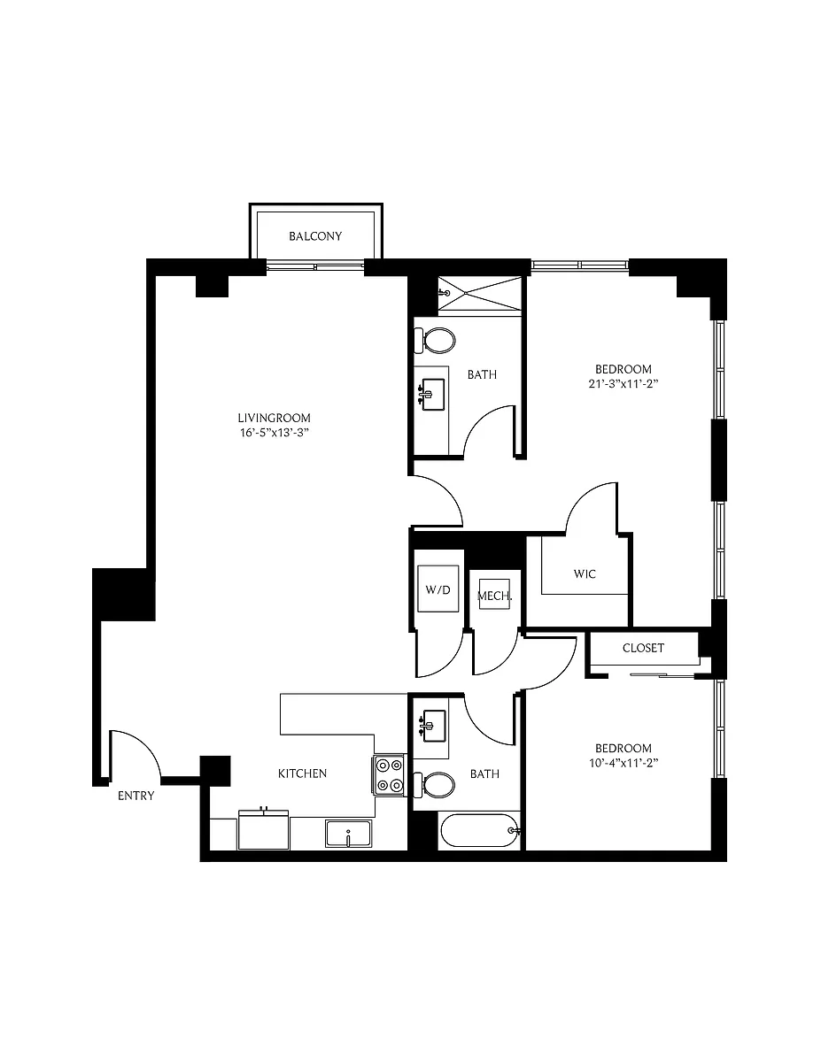 Floor plan 2E