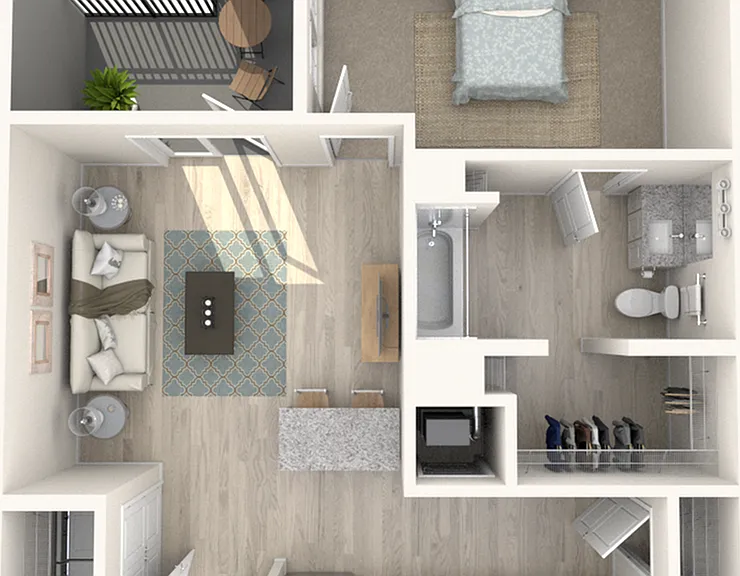 A1 - One Bedroom | One Bathroom A1 - One Bedroom | One Bathroom