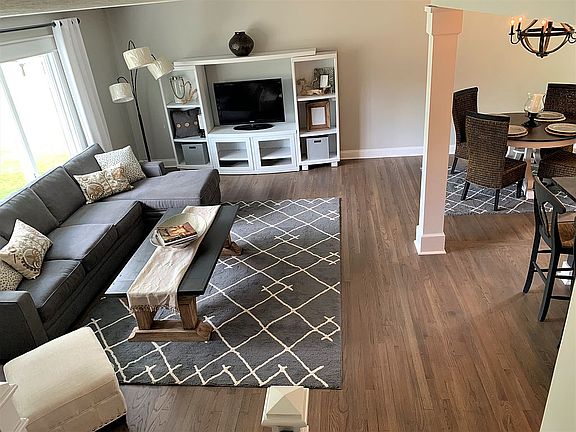 Living Room View from Stairs