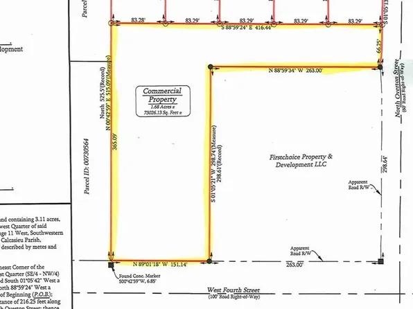 W 4th St, Dequincy, LA 70633
