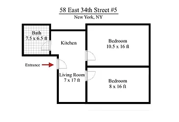 Rented by Keller Williams NYC