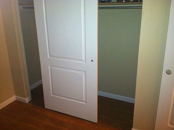 New doors and big closets