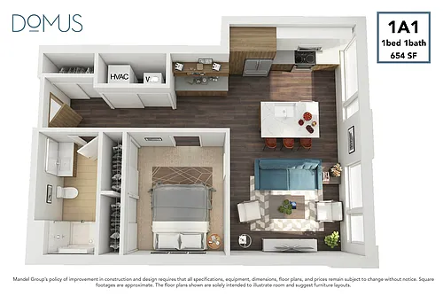 Floor plan 1A1
