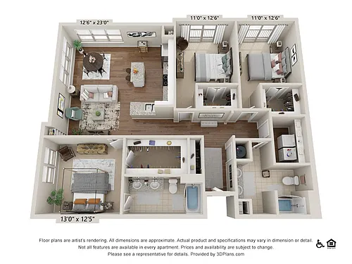 Floor plan C1