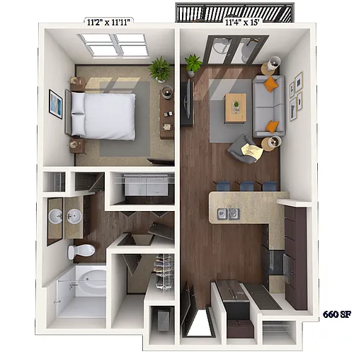 Floor plan Perot