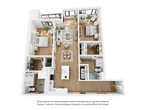 Floor plan B43-1365