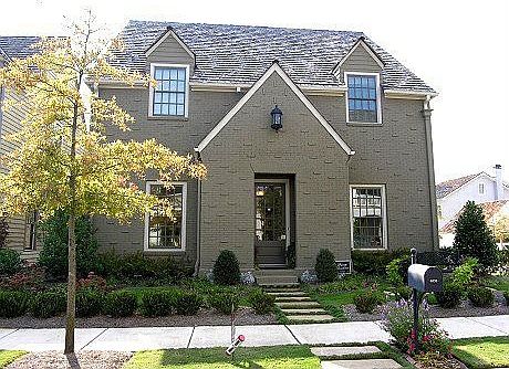Charming painted brick Colonial